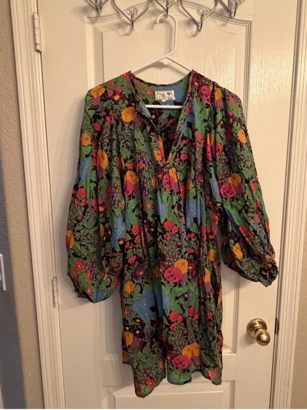 Anthropologie Mille Resort & Travel Daisy Dress L BEAUTIFUL! - Picture 3 of 3